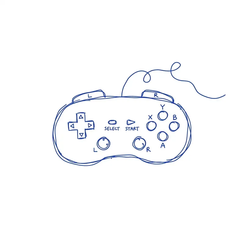 Minimalist Freehand Drawing Icons
