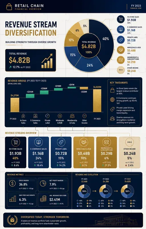 Revenue Breakdown Infographics