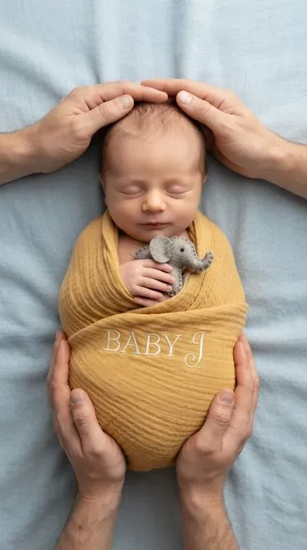 8k Newborn Overhead Flat Lay Creators