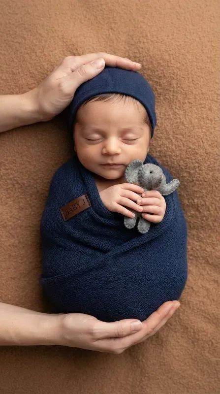 8k Newborn Overhead Flat Lay Creators