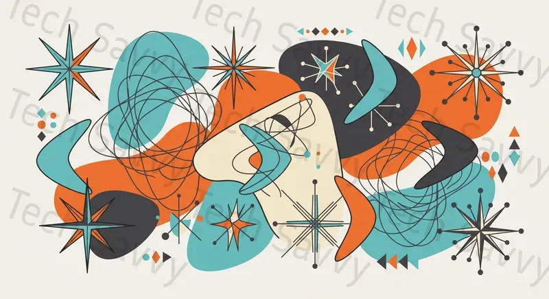 Midcentury Modern Vector Art