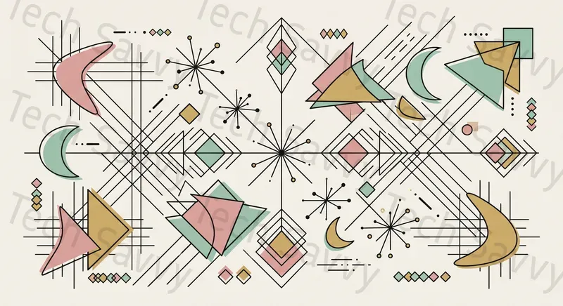 Midcentury Modern Vector Art