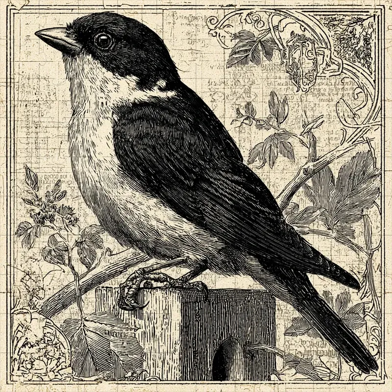 Engraving Pen Ink Antique Hatchings
