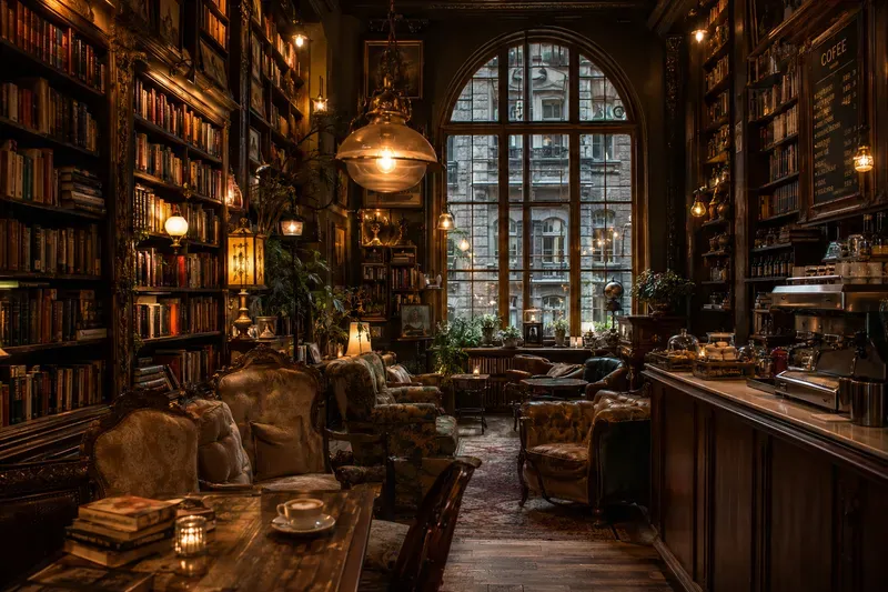 Dreamy Book Cafes