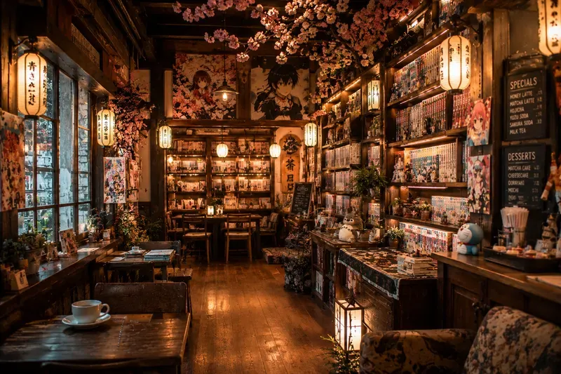 Dreamy Book Cafes