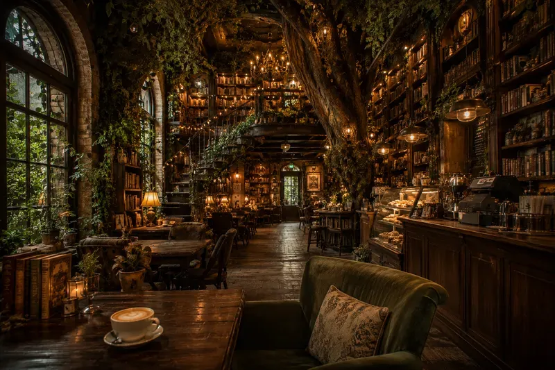 Dreamy Book Cafes