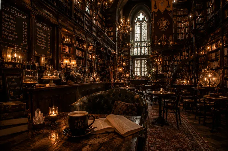 Dreamy Book Cafes