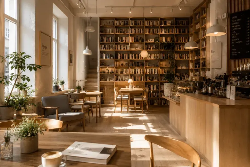 Dreamy Book Cafes