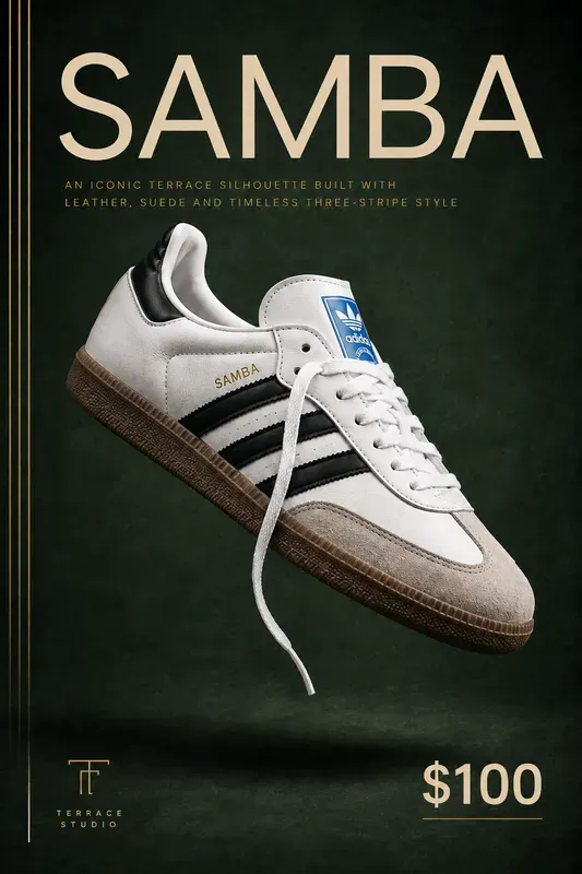 Sneaker Advertising Poster Generator
