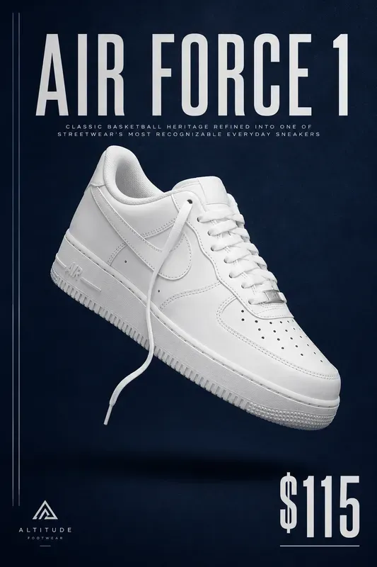 Sneaker Advertising Poster Generator