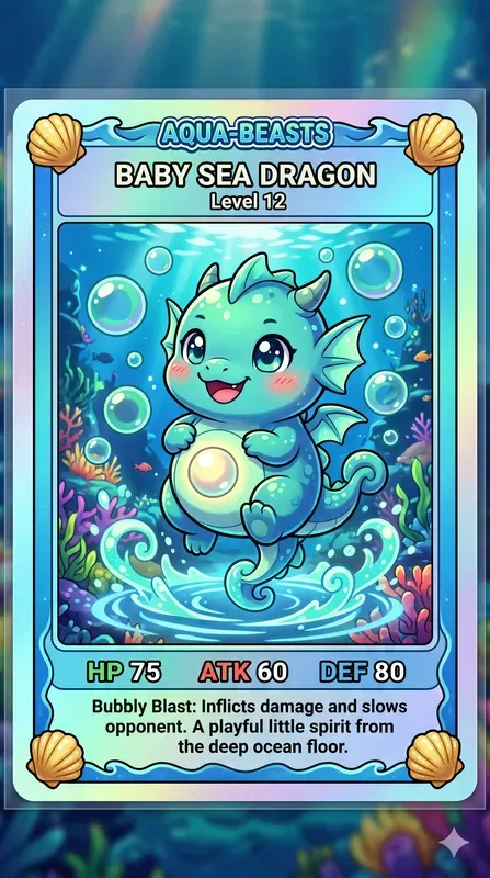 90s Retro Anime Cards
