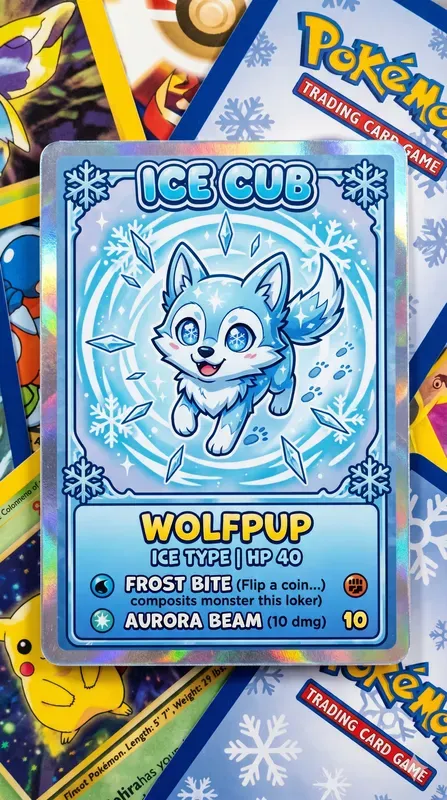 90s Retro Anime Cards