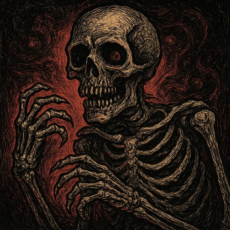 Horror Gothic Illustrations Creepy Paints