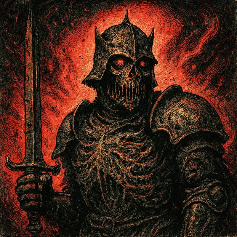 Horror Gothic Illustrations Creepy Paints