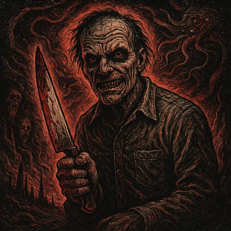 Horror Gothic Illustrations Creepy Paints