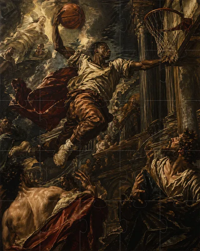 Tintoretto Style Renaissance Paintings