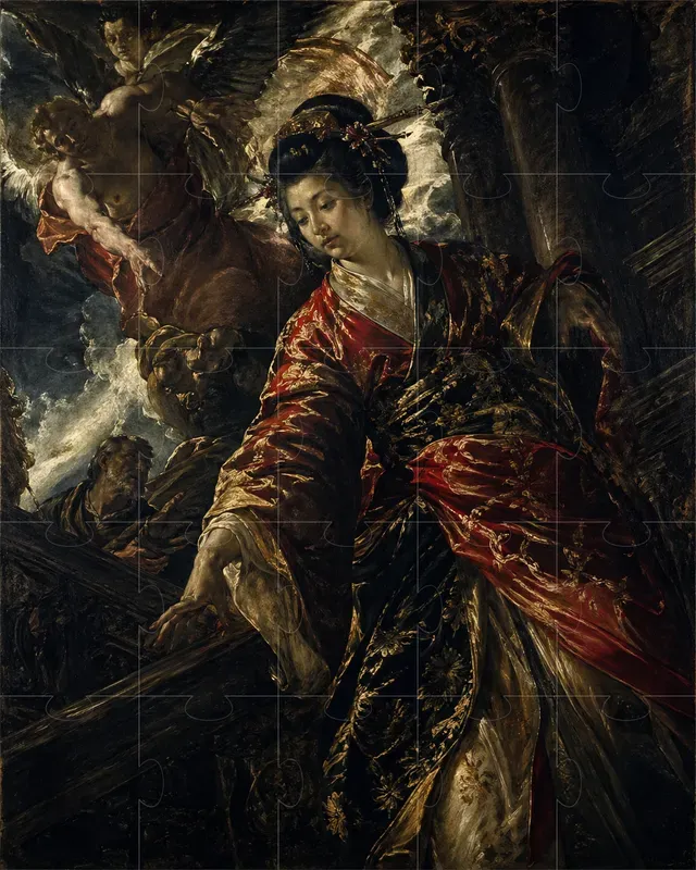 Tintoretto Style Renaissance Paintings