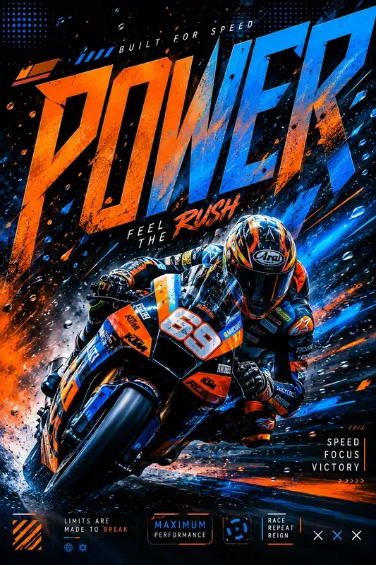 Dynamic Sports Action Poster Designs