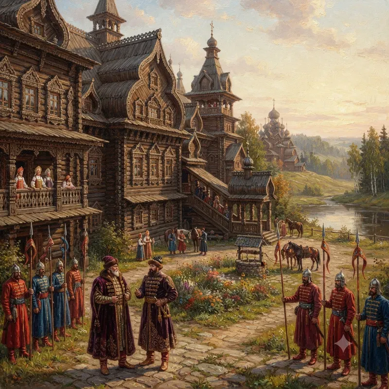 Historic Russia In Oil Paintings