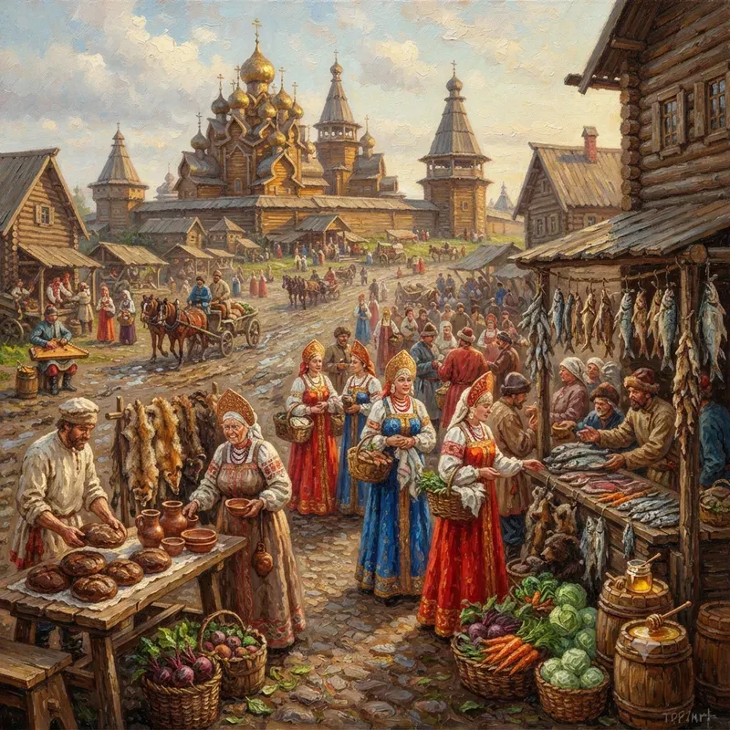 Historic Russia In Oil Paintings