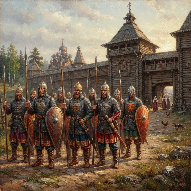 Historic Russia In Oil Paintings