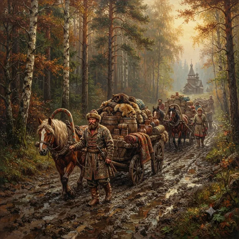 Historic Russia In Oil Paintings