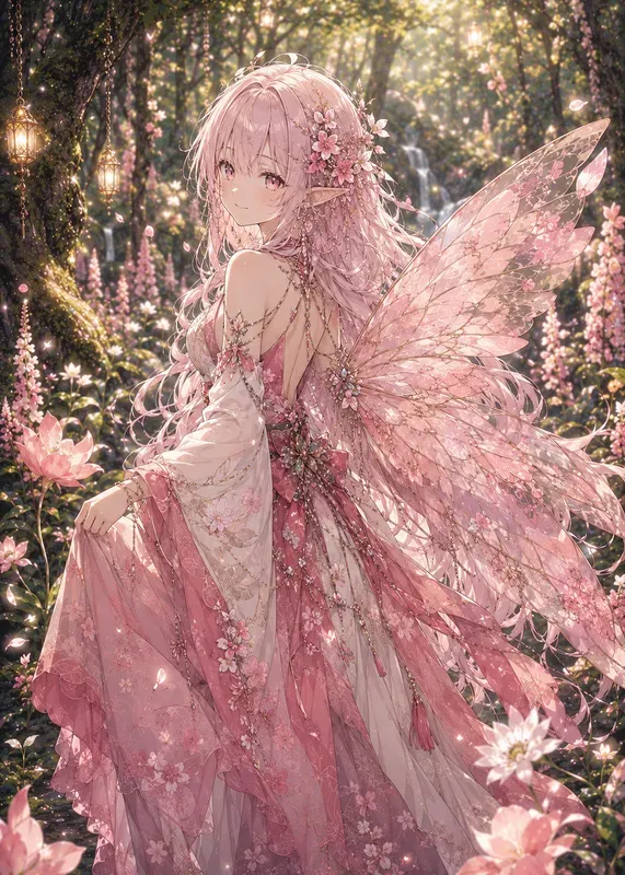 Enchanted Forest Fairy Anime Characters