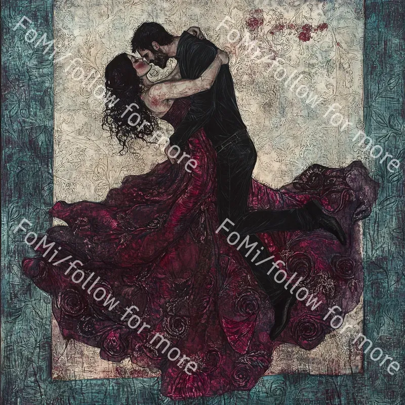 Lovers Interwoven By Time