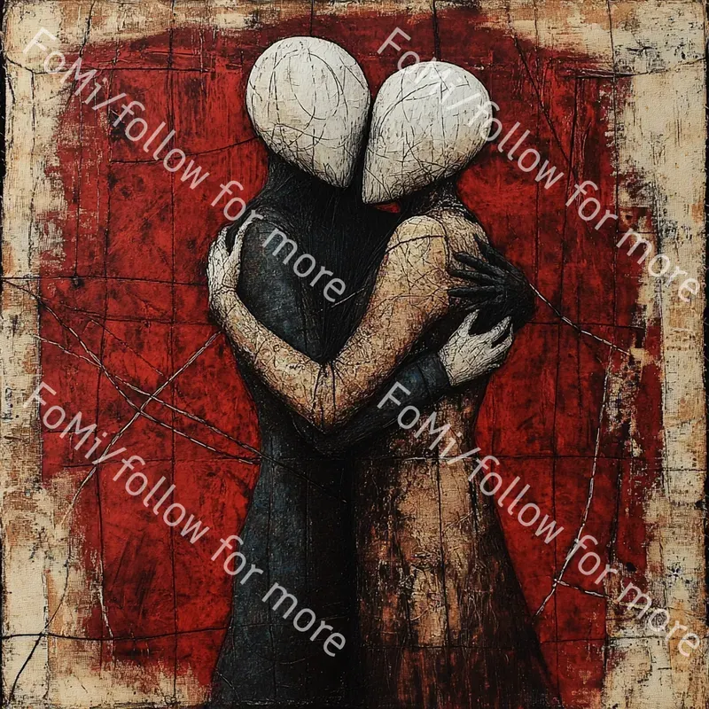 Lovers Interwoven By Time