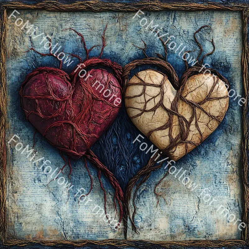 Lovers Interwoven By Time