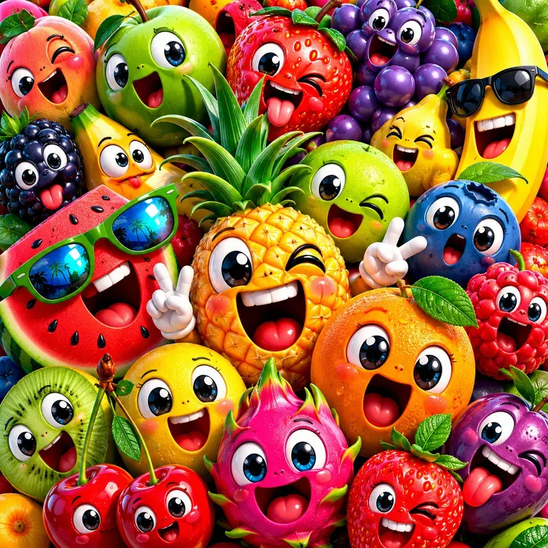 Crowded 3D Emoji Chaos Generator