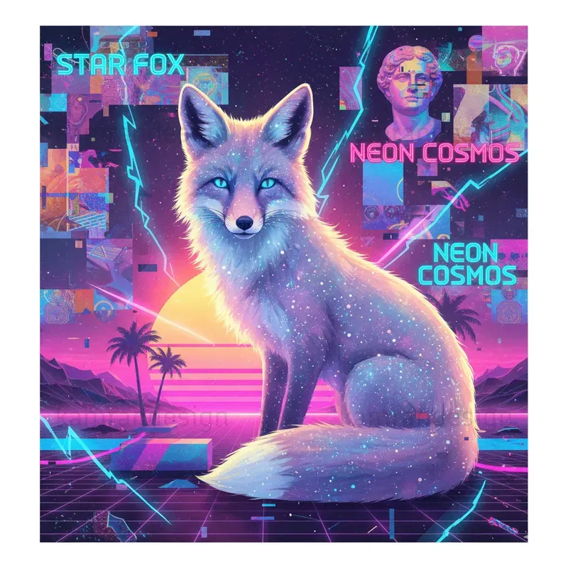 Vaporwave Dream Pop Portraits