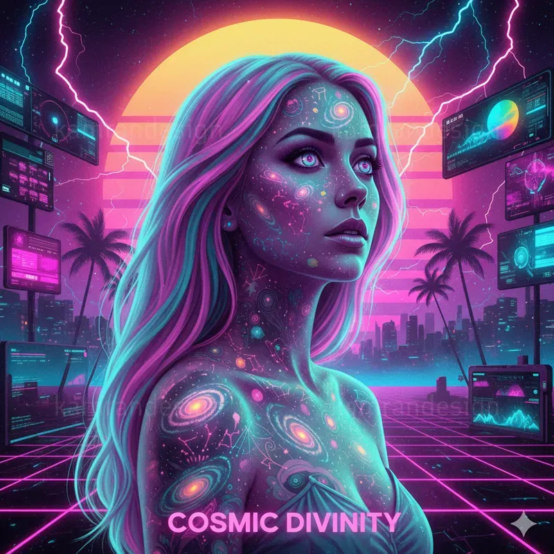 Vaporwave Dream Pop Portraits