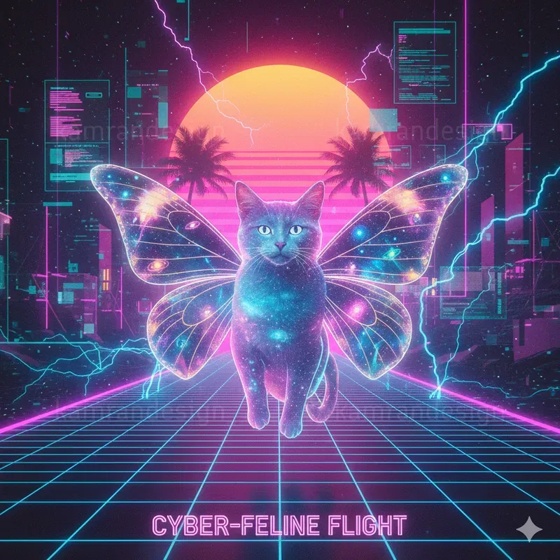 Vaporwave Dream Pop Portraits