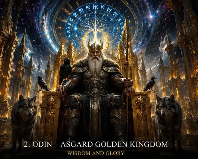 Mythological Gods Divine Realms