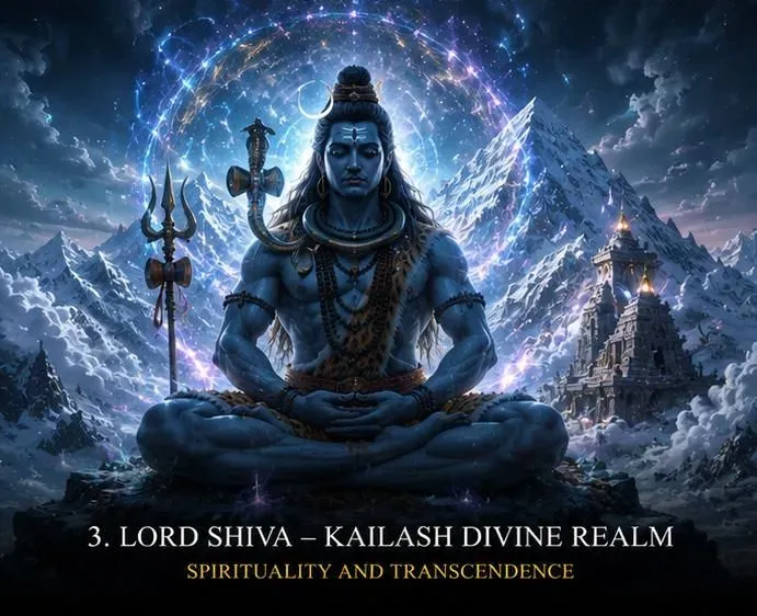 Mythological Gods Divine Realms