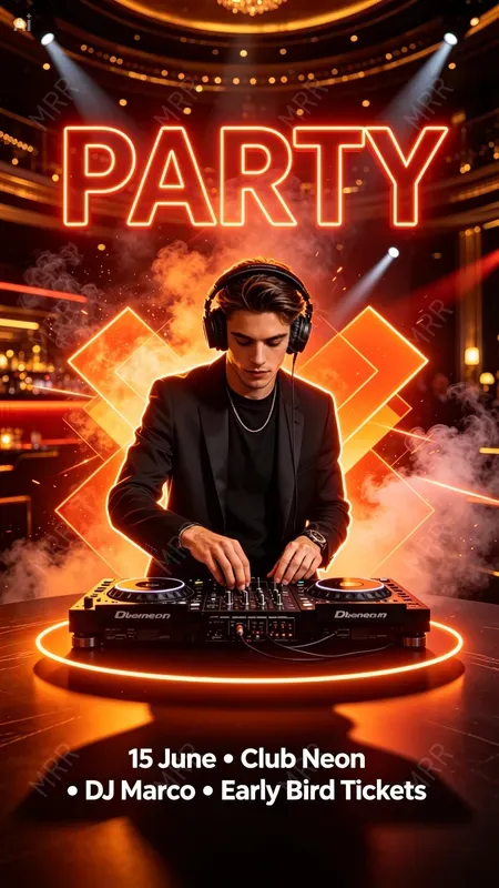 Nightclub Event Flyer Generator