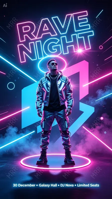 Nightclub Event Flyer Generator