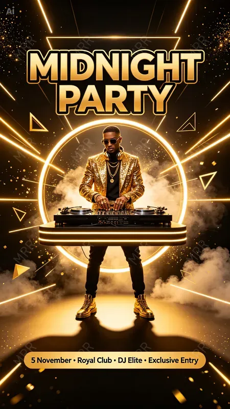 Nightclub Event Flyer Generator