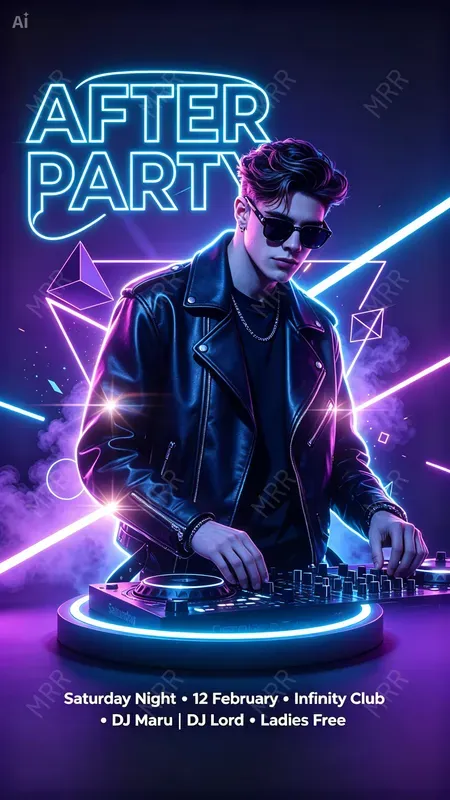 Nightclub Event Flyer Generator