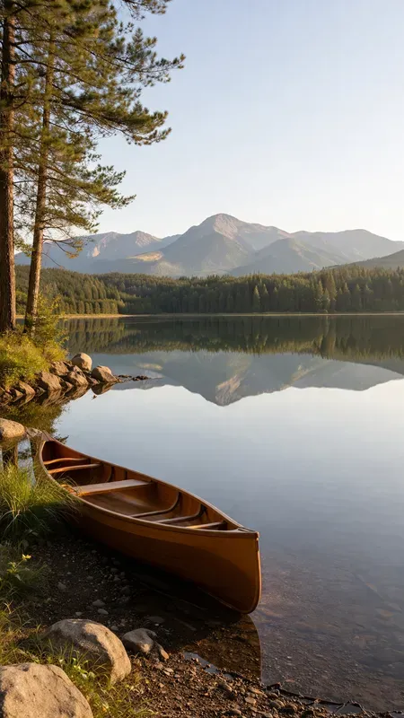 Minimal Lodge Summer Wallpapers