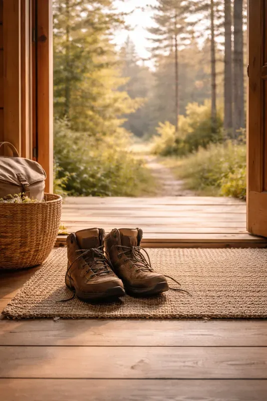 Minimal Lodge Summer Wallpapers