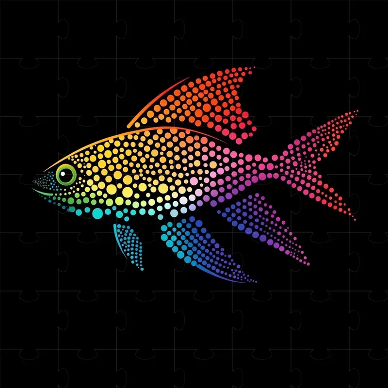 Colorful Minimalism Modern Dotted Logos