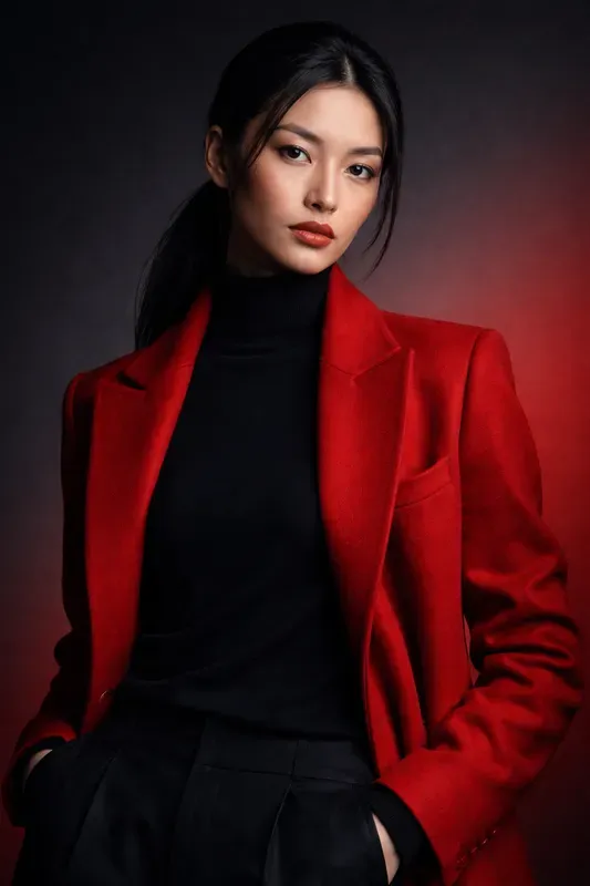 Premium High Fashion Duo Tone Portraits