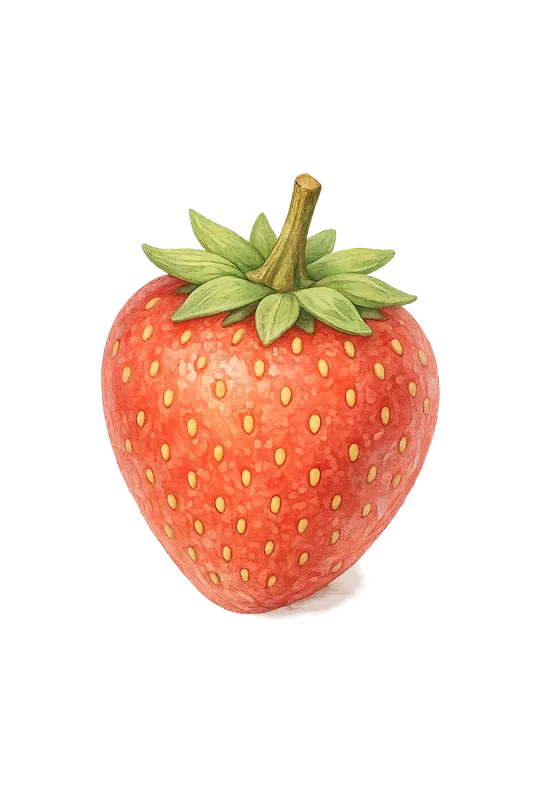 Soft Botanical Gouache Fruits