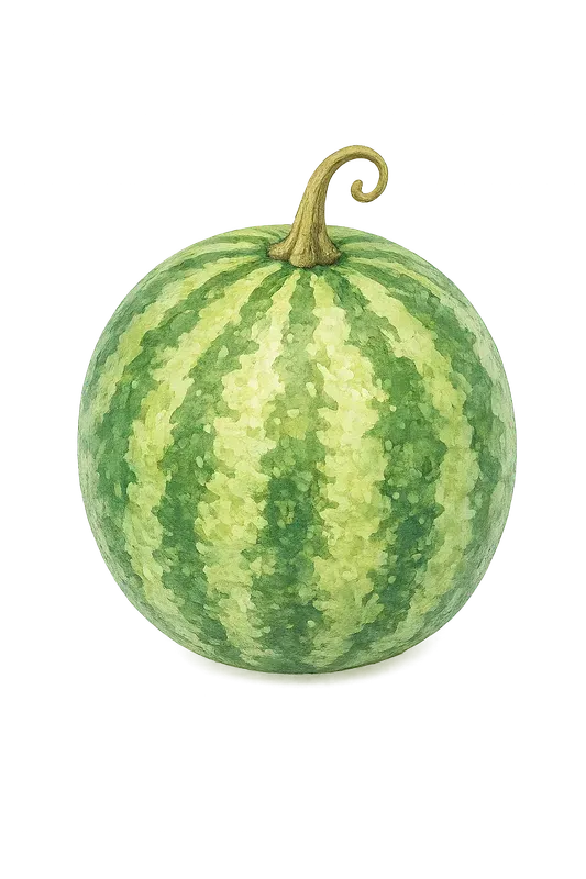 Soft Botanical Gouache Fruits