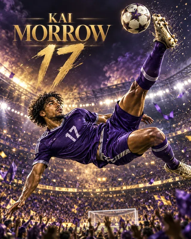 Personalized Football Matchday Posters