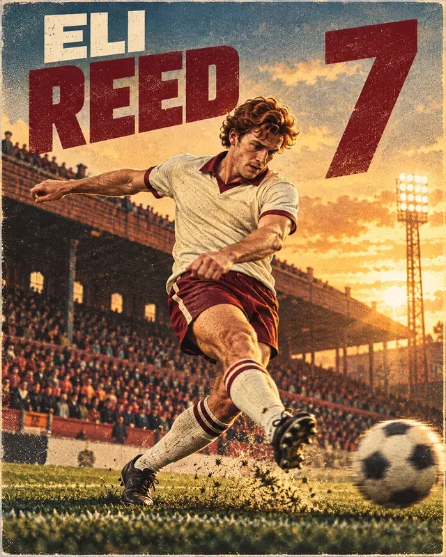 Personalized Football Matchday Posters