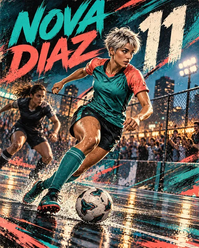 Personalized Football Matchday Posters