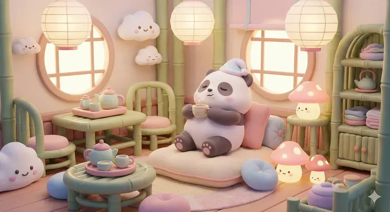 Cozy Kawaii 3D Characters